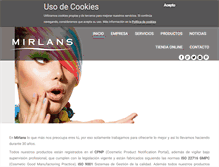Tablet Screenshot of mirlans.com